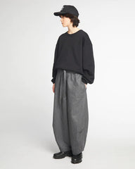 Eatdust - G.O.D Sultan Pants - Wool Flanel - Grey-Pantalons et Shorts-WCW23006WFN802