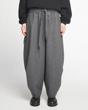 Eatdust - G.O.D Sultan Pants - Wool Flanel - Grey-Pantalons et Shorts-WCW23006WFN802