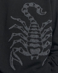 Eatdust - Scorpio Sweater - Black-Pulls et Sweats-MKW23006DLT900