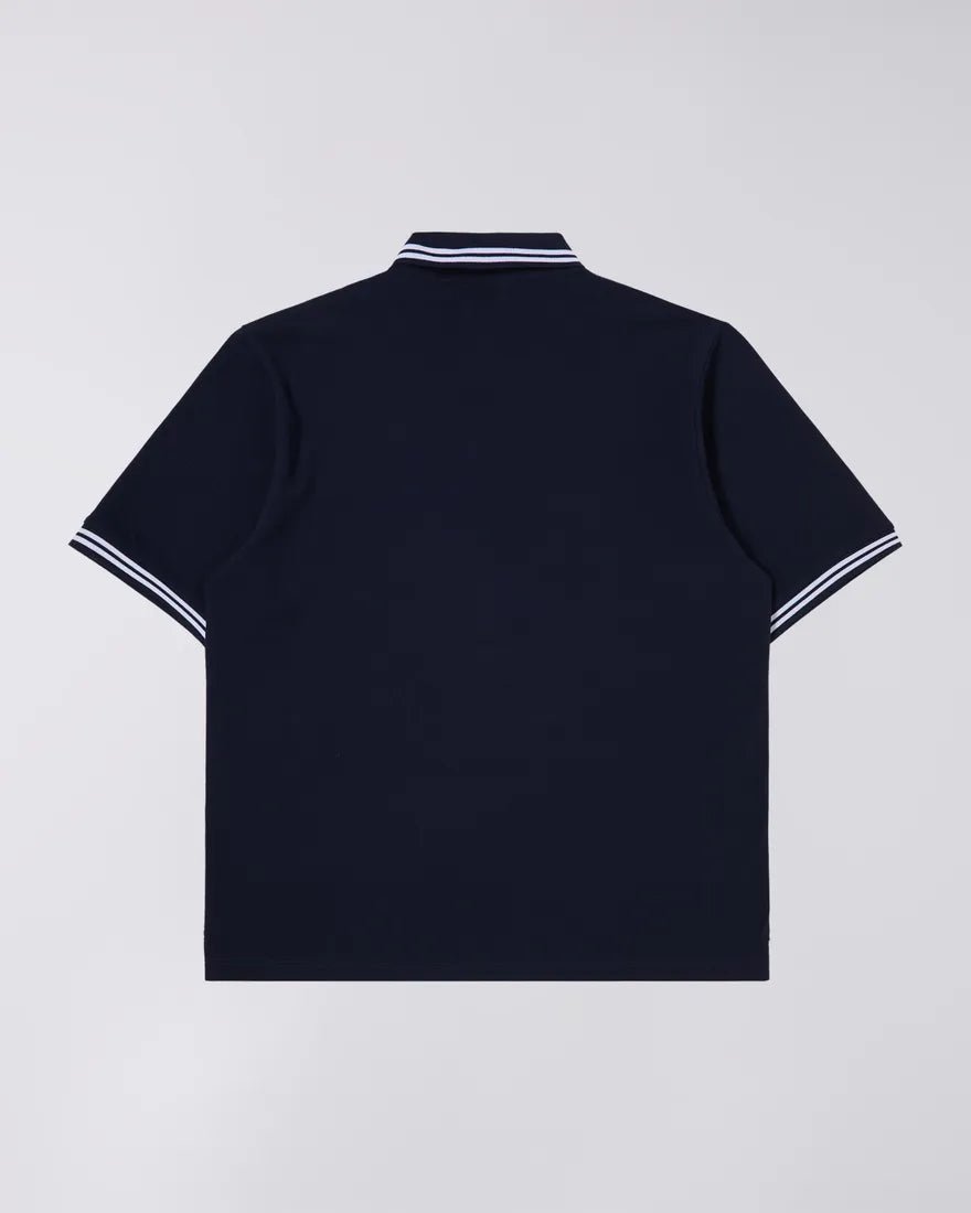 Edwin - Affect Polo - Maritime Blue-Chemises-I031847_0DM_67