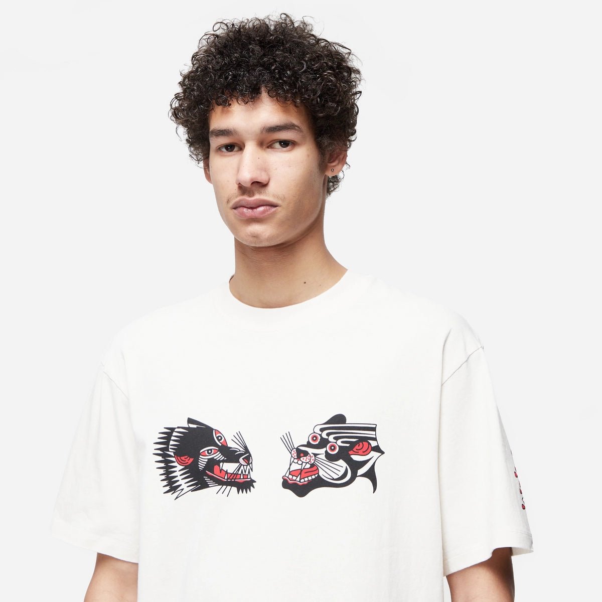 Edwin - Teide Flash Tee - Beige-Chemises-I033590