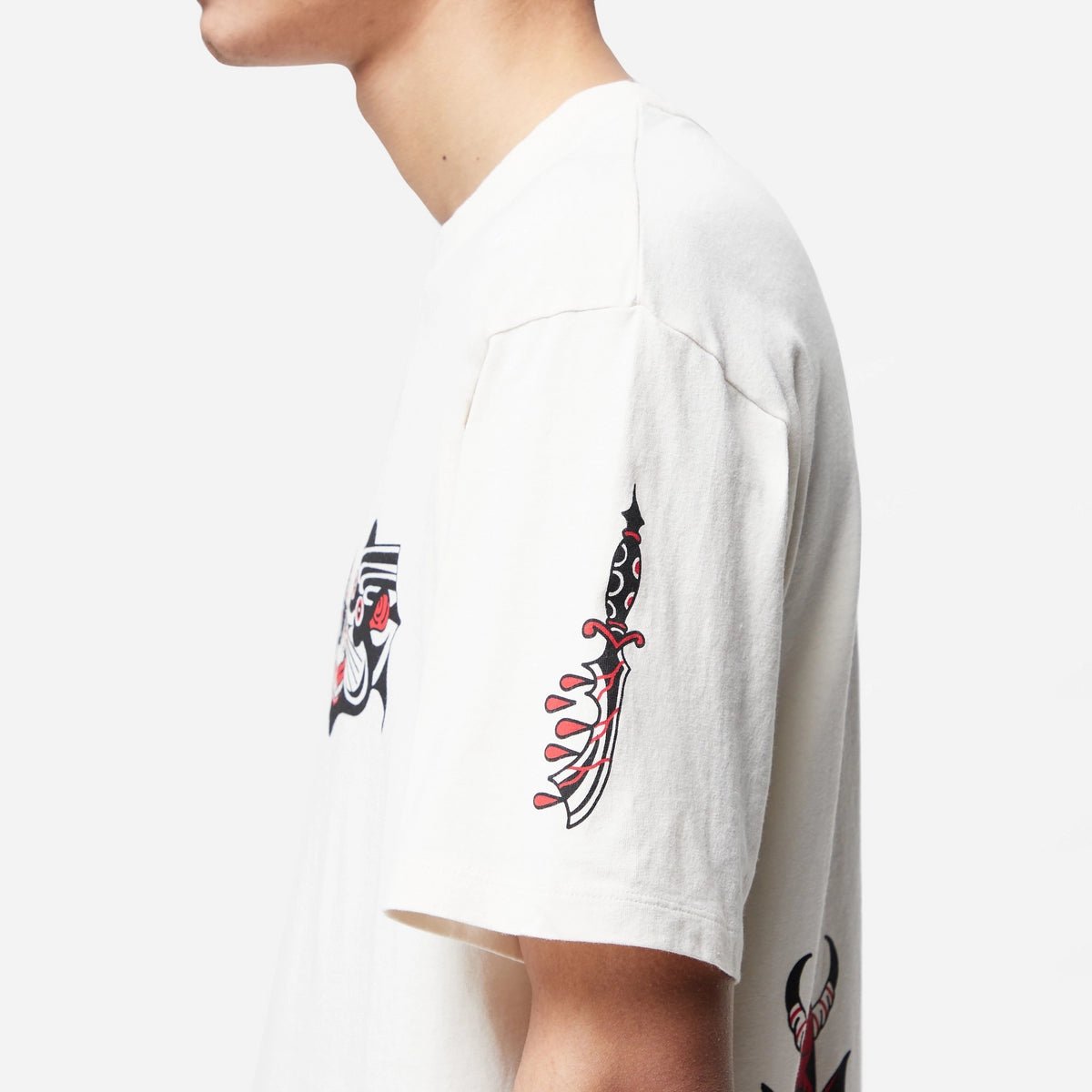 Edwin - Teide Flash Tee - Beige-Chemises-I033590