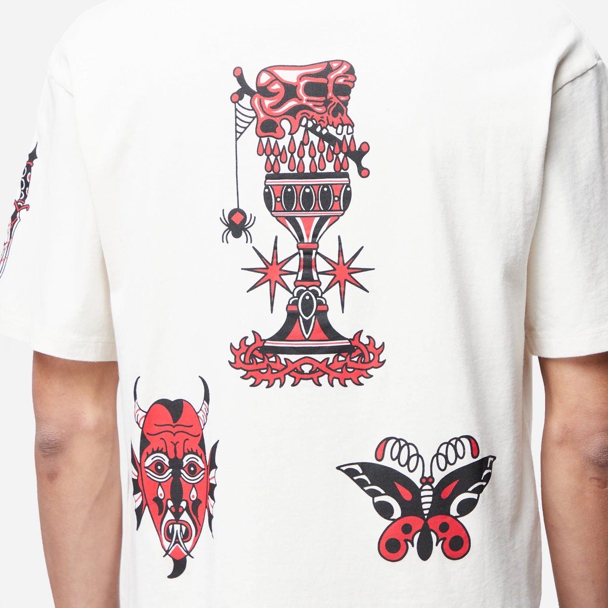 Edwin - Teide Flash Tee - Beige-Chemises-I033590