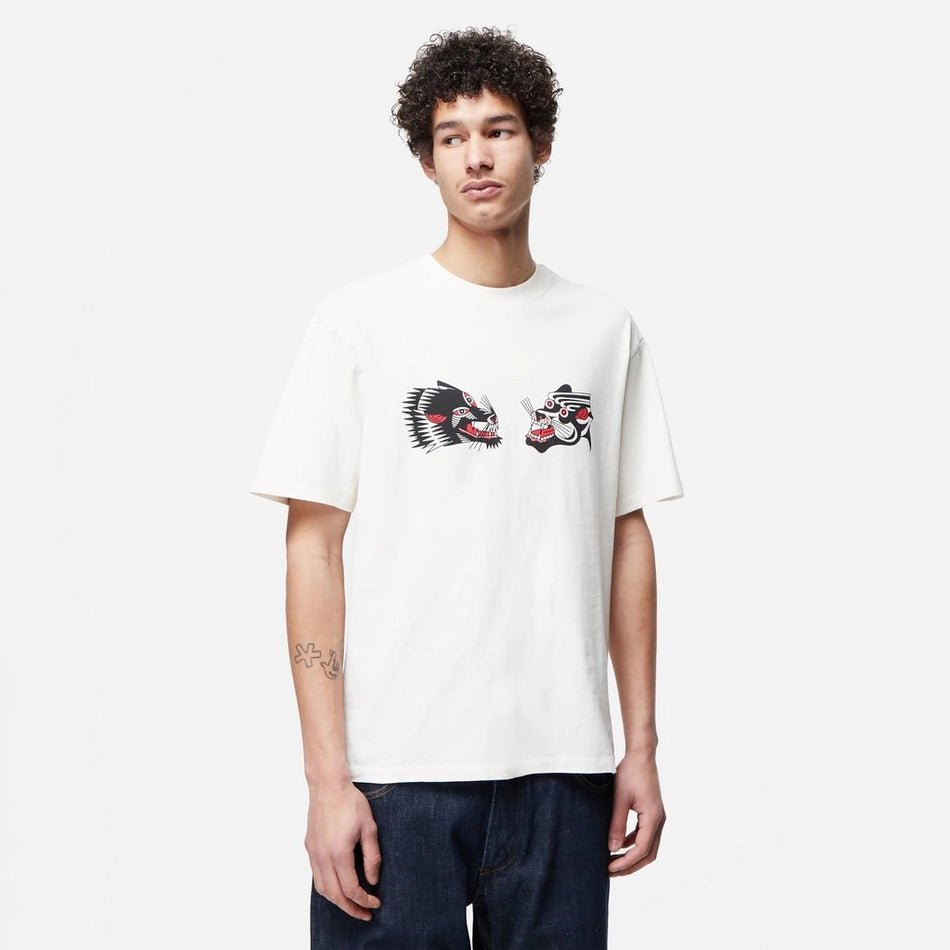 Edwin - Teide Flash Tee - Beige-Chemises-I033590