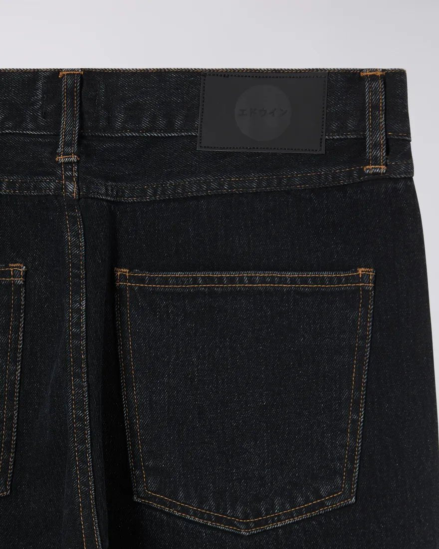 Edwin - Cosmos Pant - Black Dark Marble Wash-Pantalons et Shorts-1031945