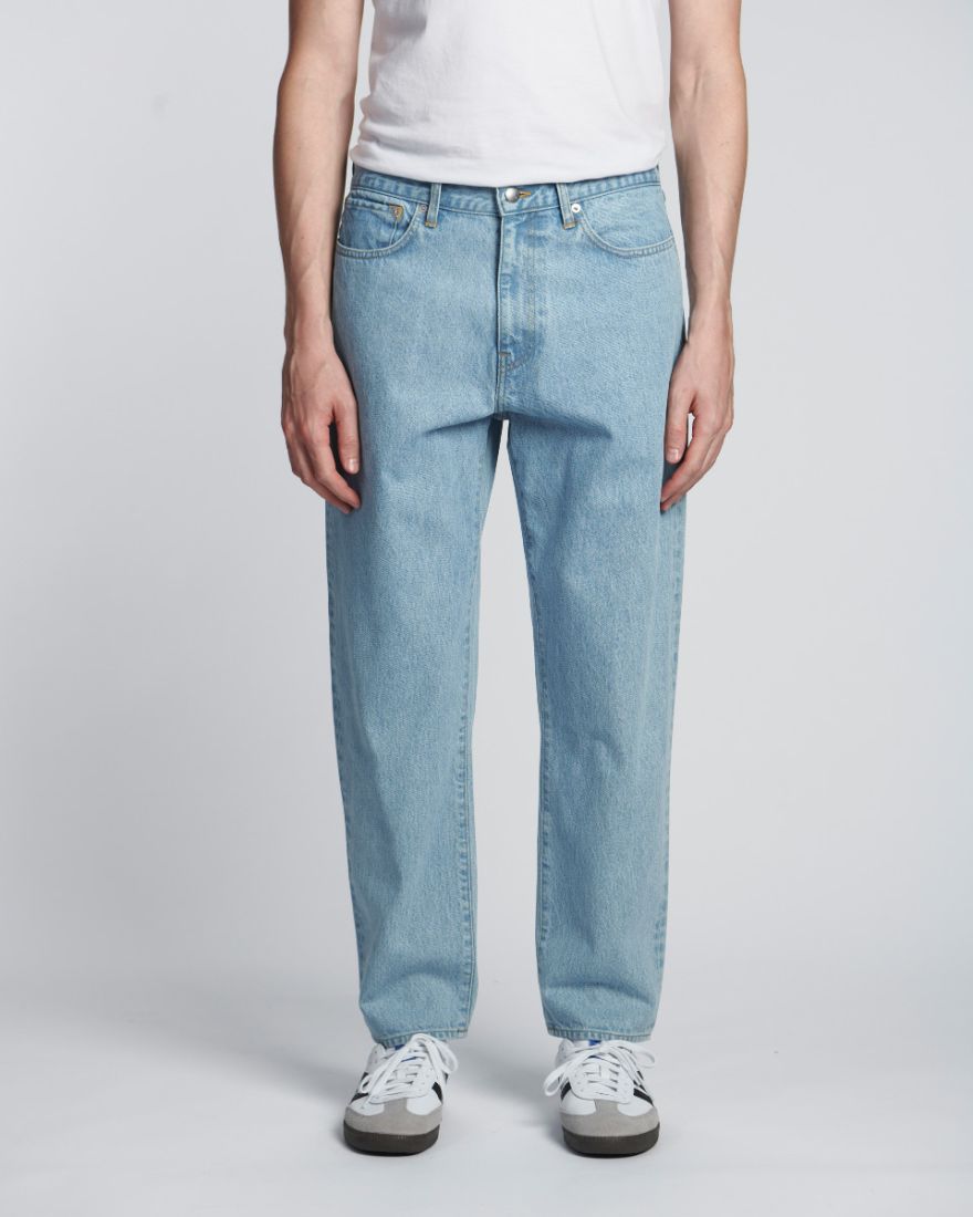 Edwin - Cosmos Pant - Blue - Heavy Bleach Wash-Pantalons et Shorts-I032556.01.HE.28