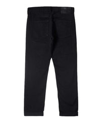 Edwin - ED-55 Kaguya Selvedge Black Denim - Black Rinsed-Pantalons et Shorts-I027214.89.02.32