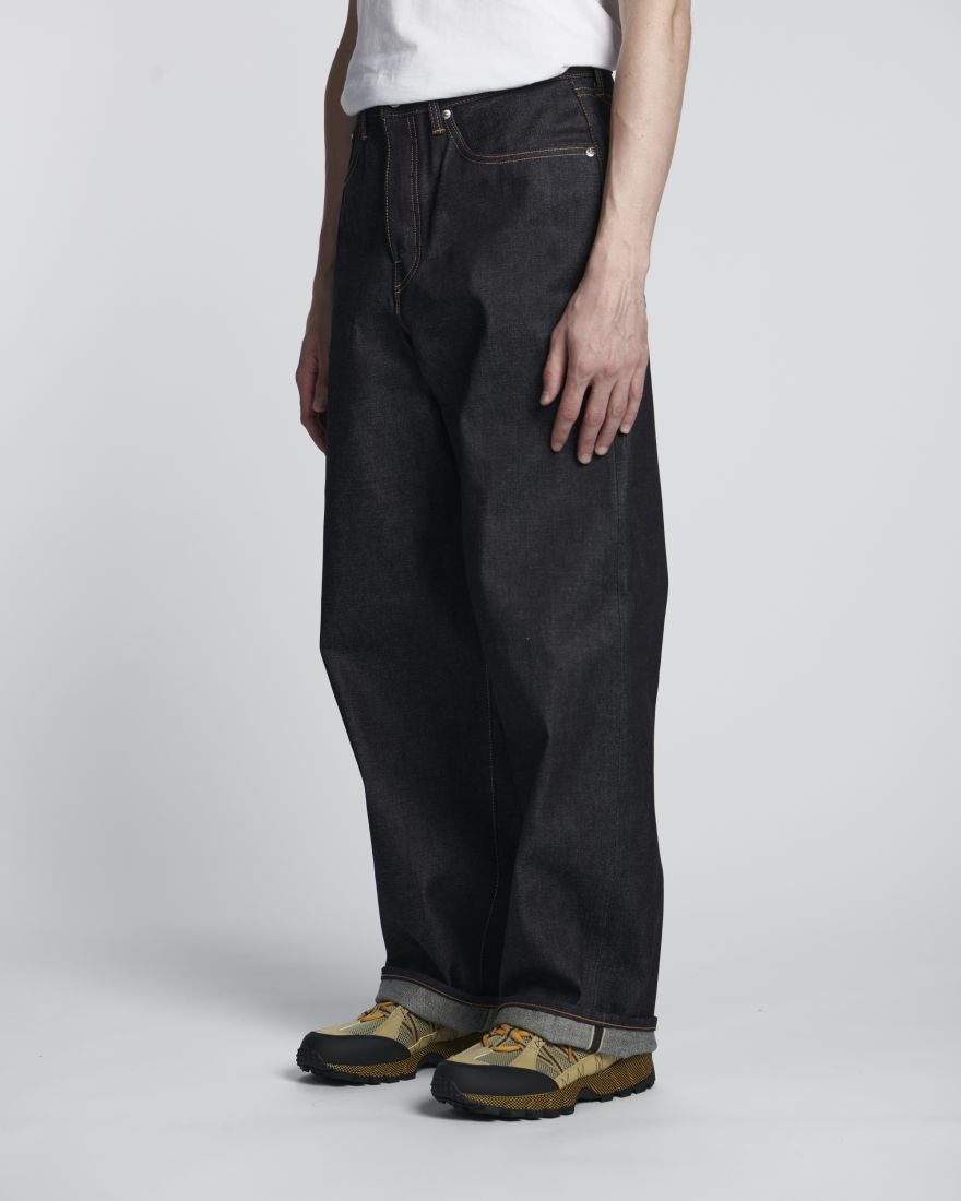 Edwin - Wide Jeans - Blue unwashed-Pantalons et Shorts-I032814_01_99