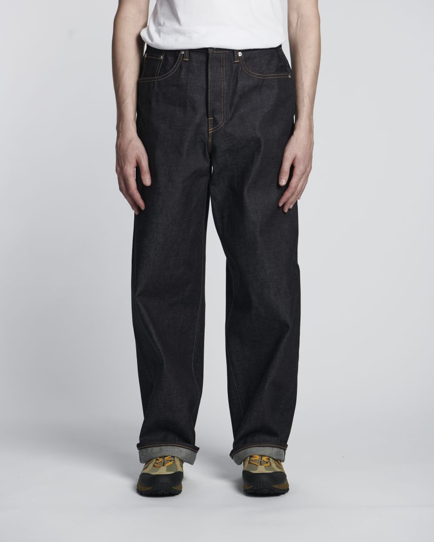 Edwin - Wide Jeans - Blue unwashed-Pantalons et Shorts-I032814_01_99