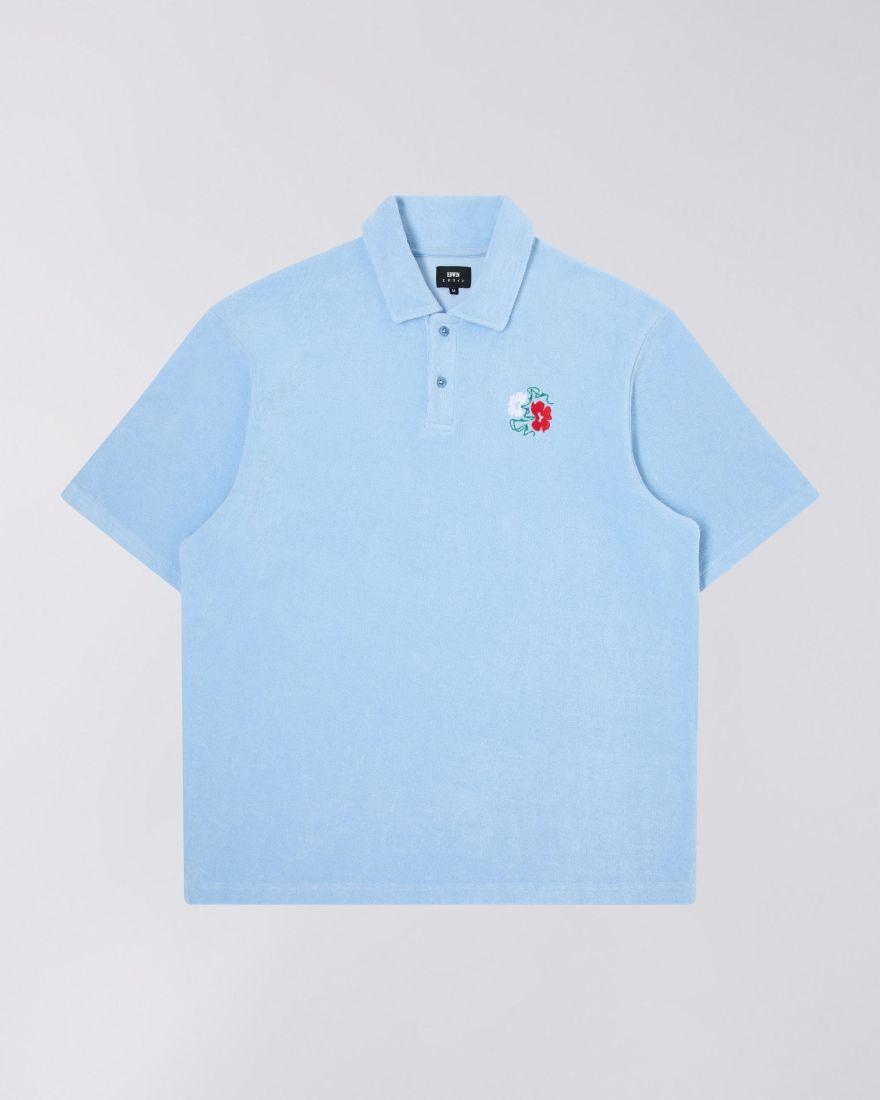 Edwin - Colin Polo SS - Placid Blue-Polo-I033461_28X_67