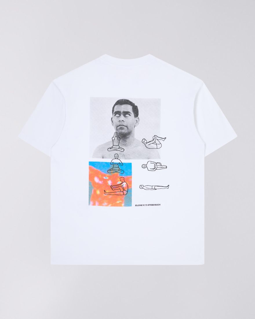 Edwin - Everybody T-shirt - White-T-shirts-I033482