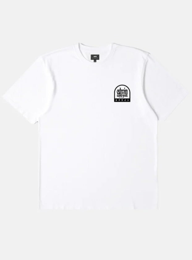 Edwin - Fuji Supply Goods T-shirt - White-T-shirts-I031112