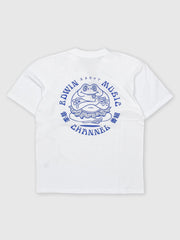 Edwin - Music Channel T-shirt - White-T-shirts-