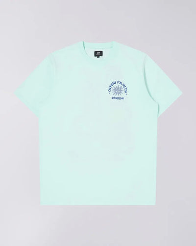Edwin - Ringo Oishii T-shirt - Bleached Aqua-T-shirts-1032510