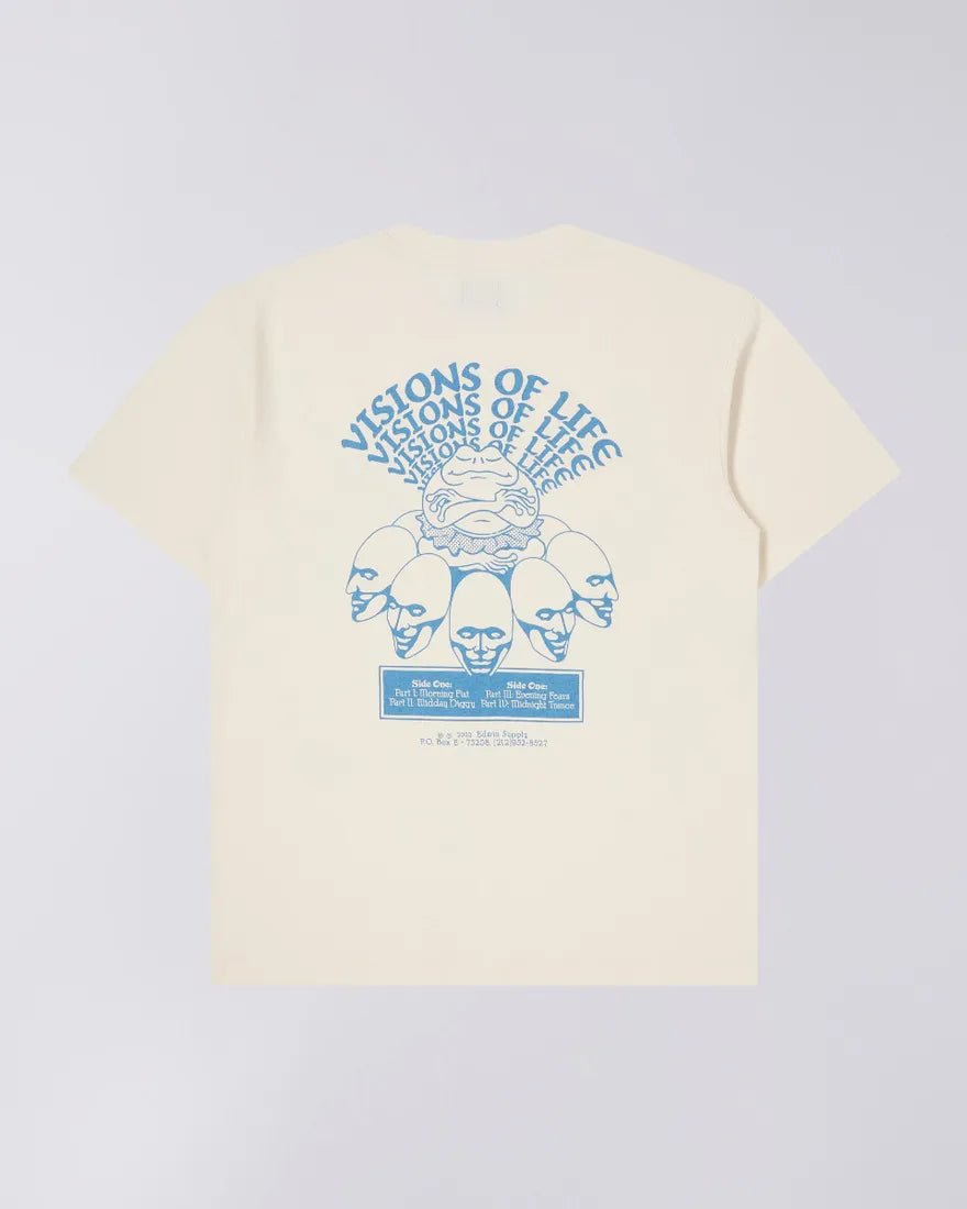 Edwin - Visions of Life T-shirt - Whisper White-T-shirts-