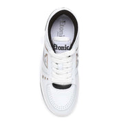 Etonic - B509 Low Sneakers - White/Black/Gold-Chaussures-ETW314610-02