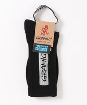 Gramicci - Logo Print Socks B Black-Accessoires-SX-M16