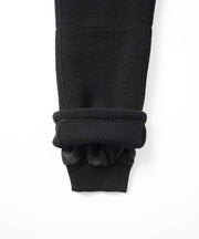 Gramicci - Boa Fleece Track Pants - Black-Pantalons et Shorts-GUP-21F072