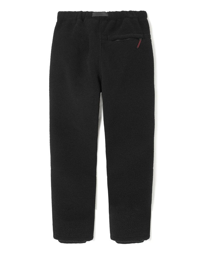 Gramicci - Boa Fleece Track Pants - Black-Pantalons et Shorts-GUP-21F072