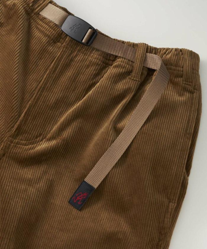 Gramicci - Corduroy NN Pants Just Cut - Mocha Beige-Pantalons et Shorts-GMP-21F046