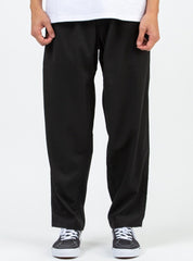 Gramicci - Gabardine Wide Tapered Pants - Black-Pantalons et Shorts-GMP-21S029