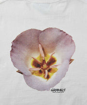 Gramicci - Unisex - Flower Tee - White-T-shirts-G2SU-T051