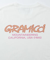 Gramicci - Unisex - Mountaineering Tee - White/Red-T-shirts-G2FU-T056