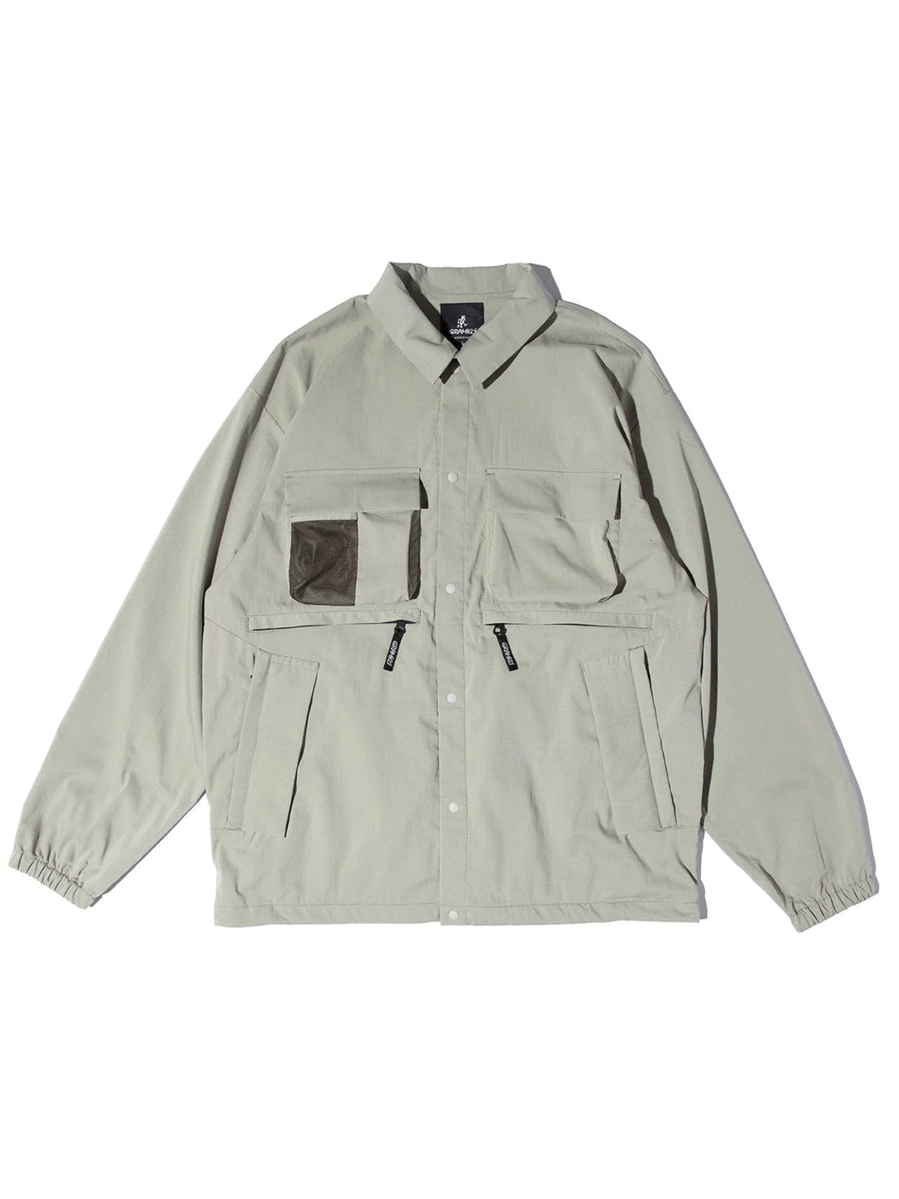 Gramicci x F/CE - Tech Coach Jacket - Beige-Vestes et Manteaux-GUJ3-S3007
