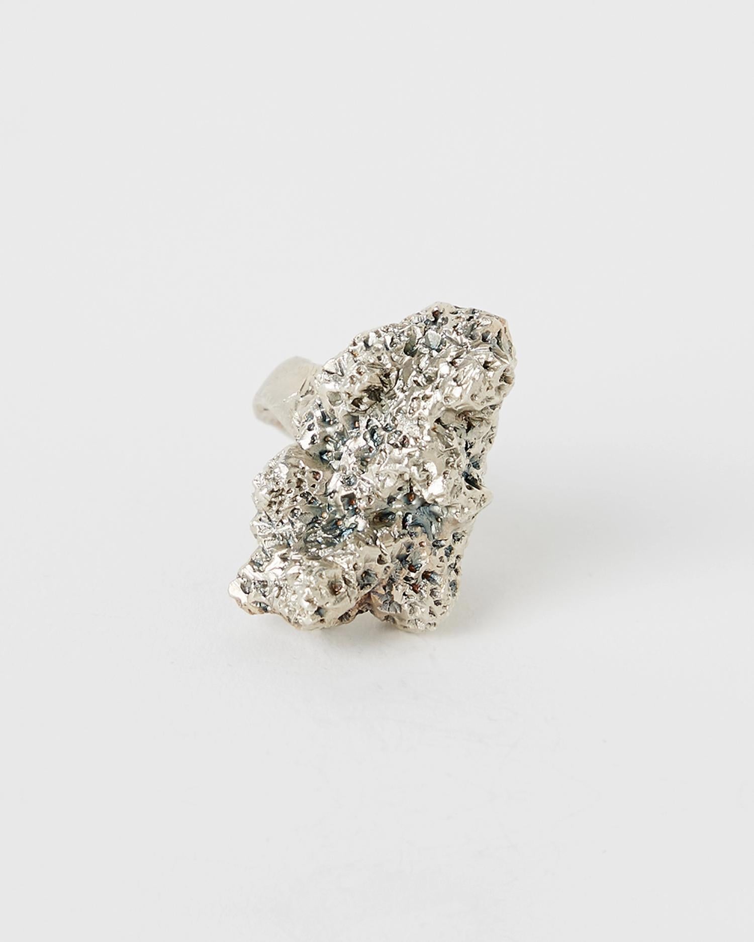 Heresy - Earth Ring - Oxisidised Silver-Bijoux-HAW23-J05