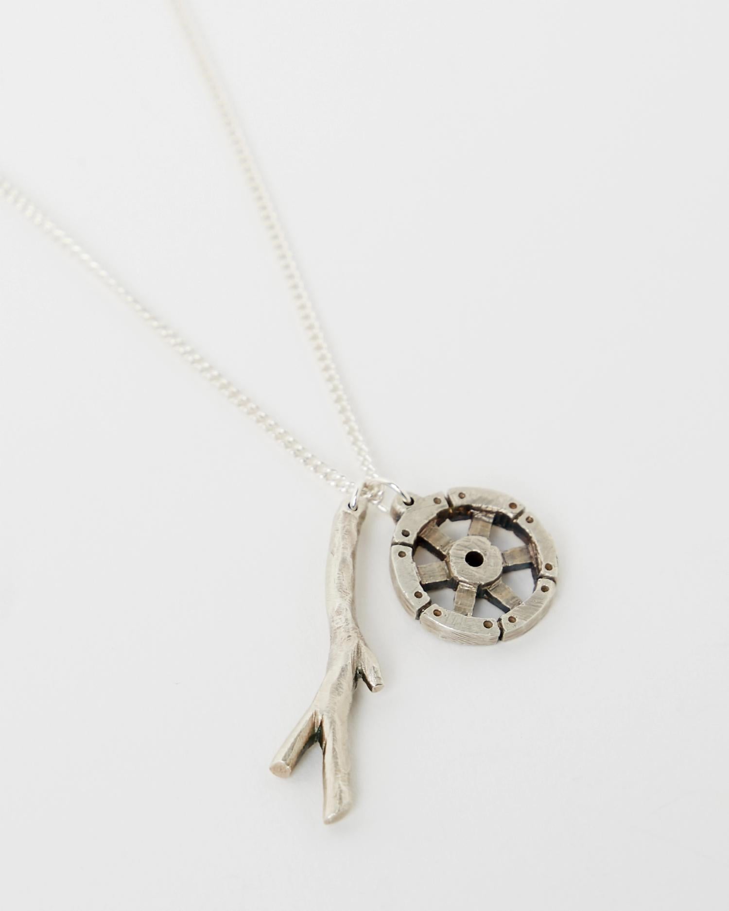 Heresy - Stick in the wheel - Oxisidised Silver-Bijoux-HAW23-J10