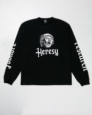 Heresy - Researcher Tee - Black-T-shirt-HAW23-T07