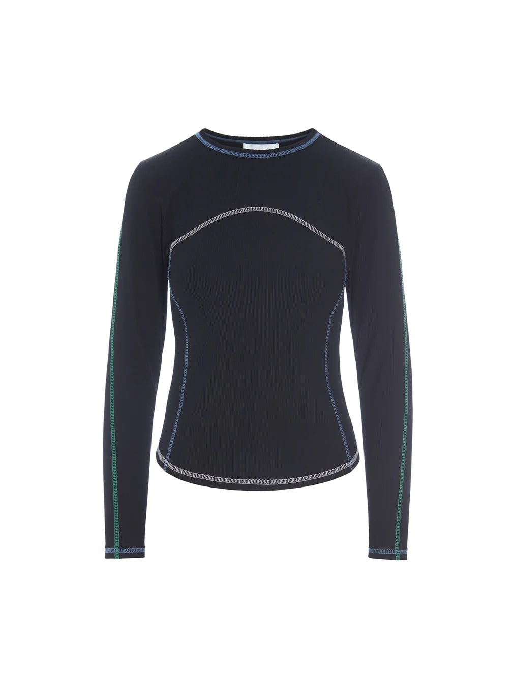 HOSBJERG - Nona Top LS - Black-Tops-2487