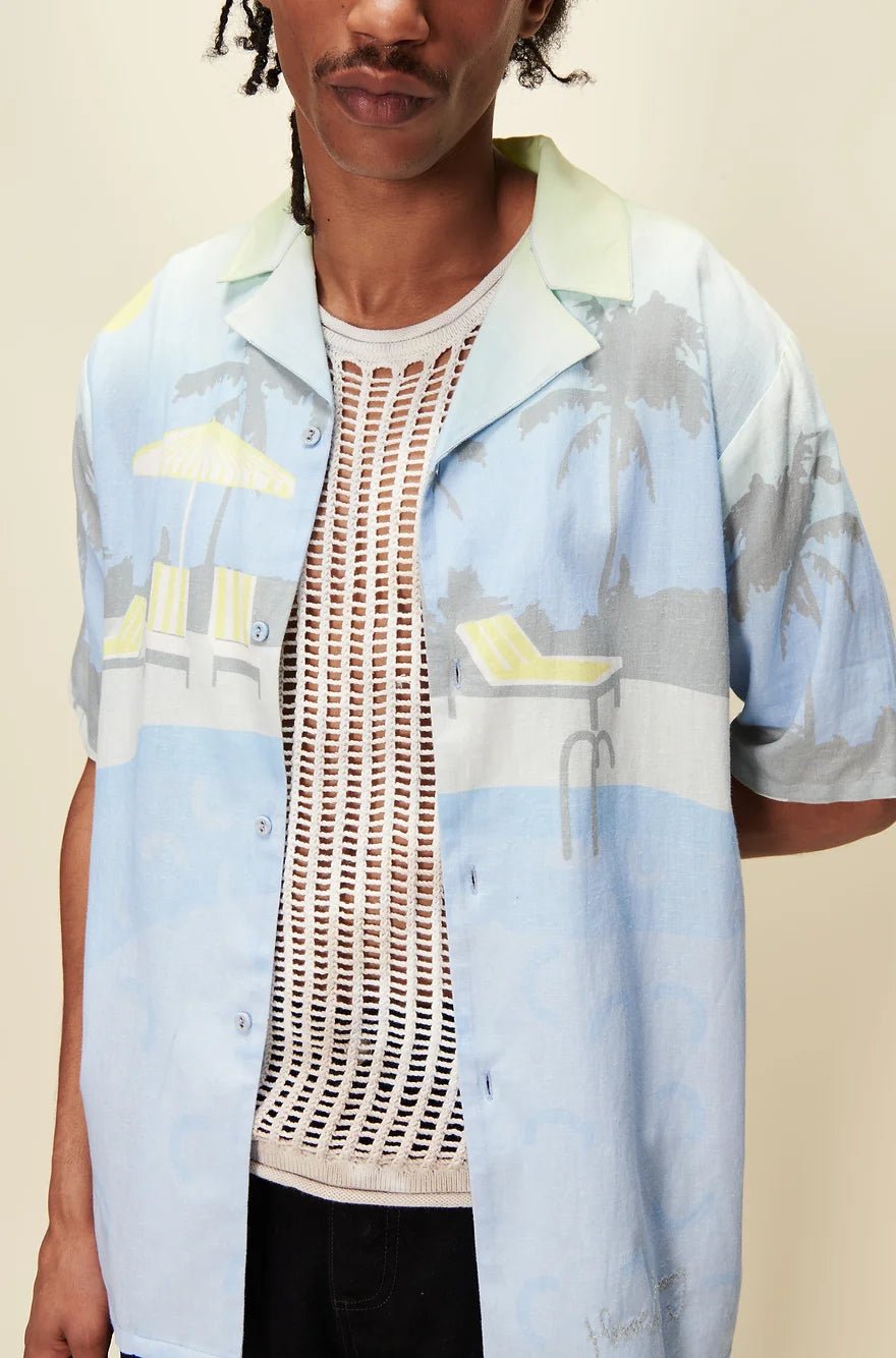 House Of Sunny - Take Your Time Shirt - Multi-Chemises-VOL2180