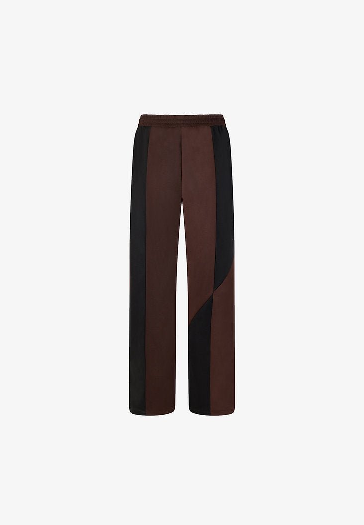 House Of Sunny - Another Day Tracksuit Pants - Chocolate-Jupes et Pantalons-1972