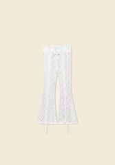 House Of Sunny - Lovers Lace Pants - Porcelaine-Jupes et Pantalons-VOL2284
