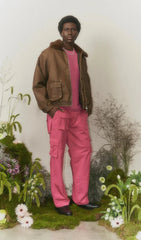 House Of Sunny - Easy Rider Cargos Pants - Azalea Pink-Pantalons et Shorts-VOL21153