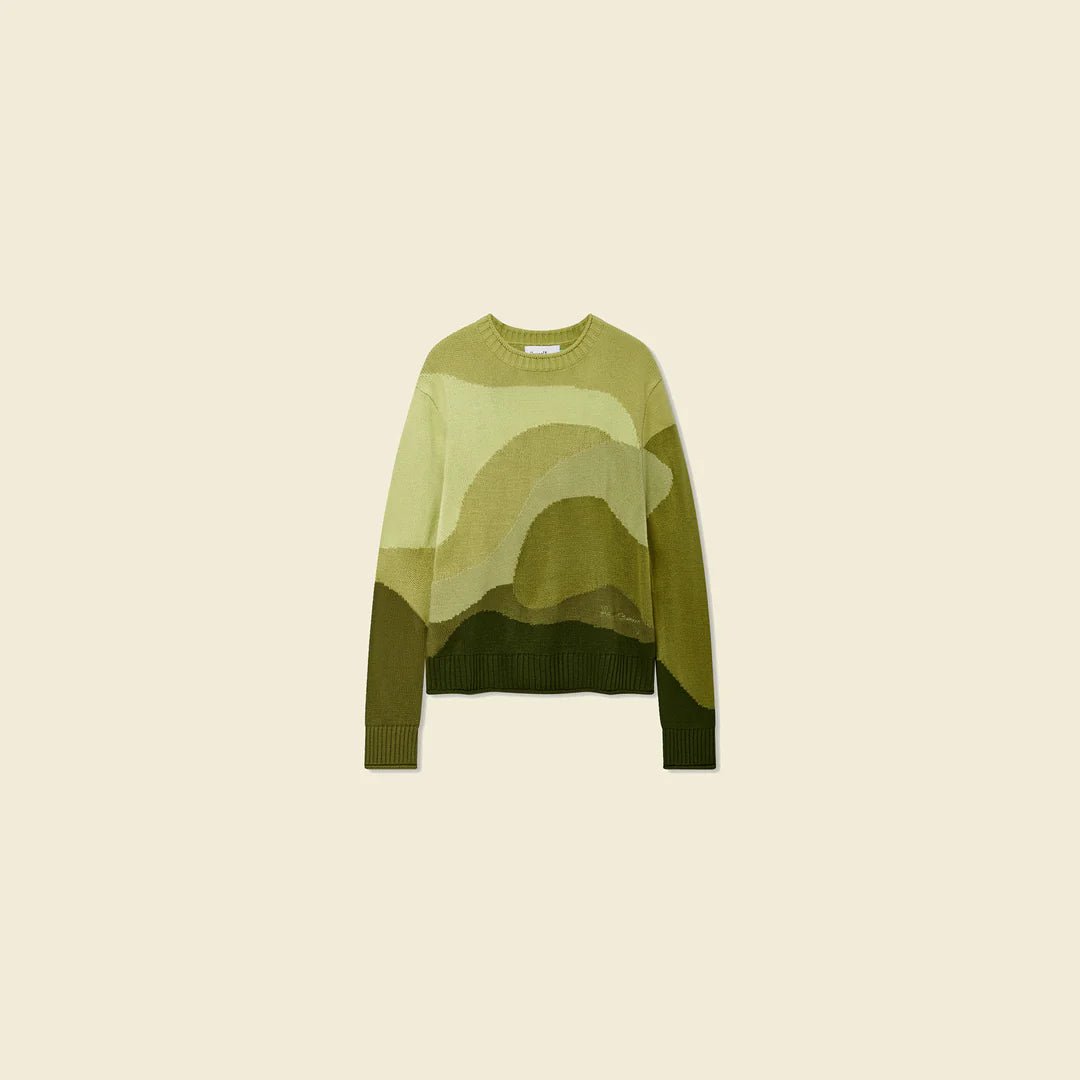House of Sunny - Eden Landscape - Green-Pulls et Sweats-VOL2237