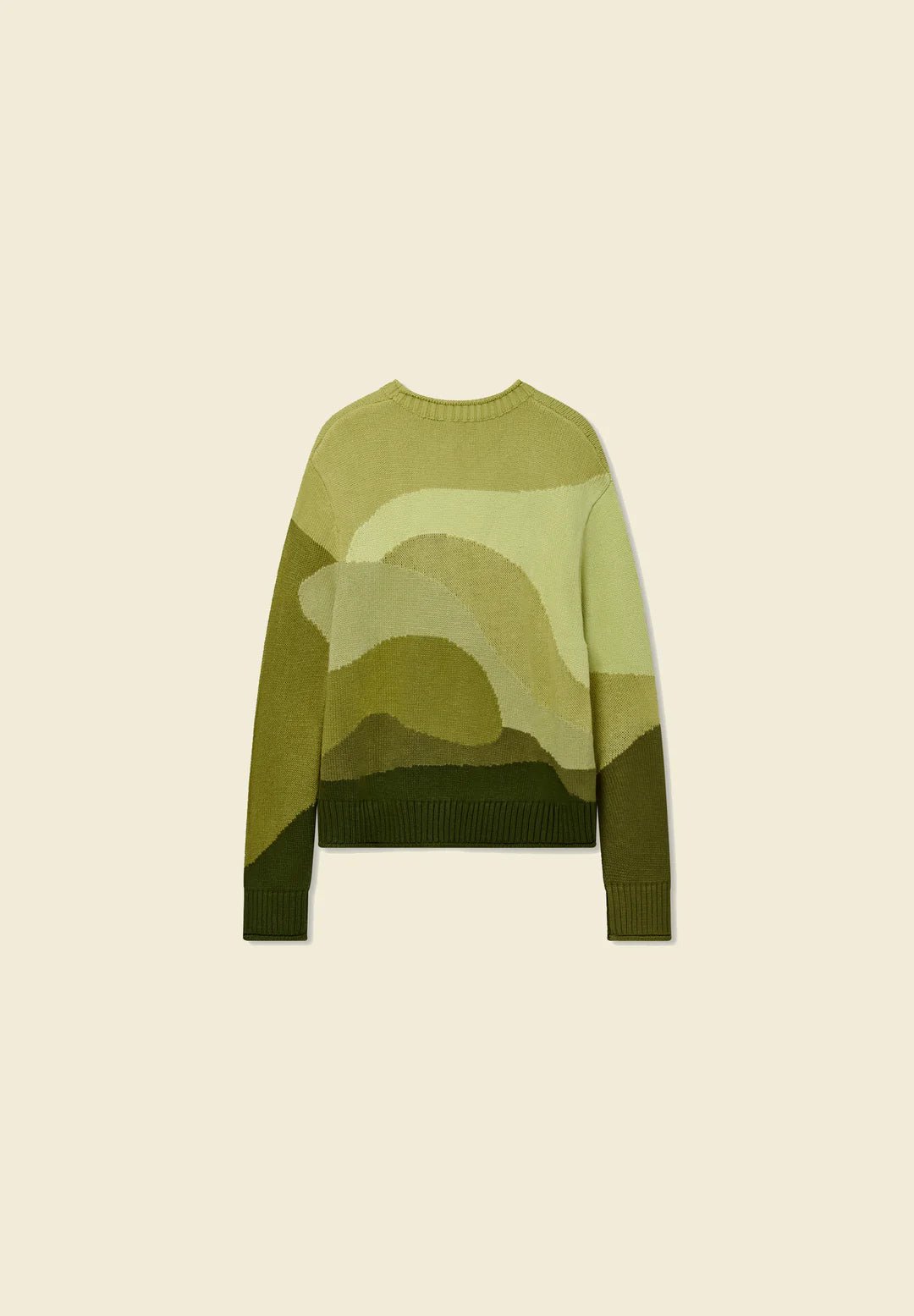 House of Sunny - Eden Landscape - Green-Pulls et Sweats-VOL2237
