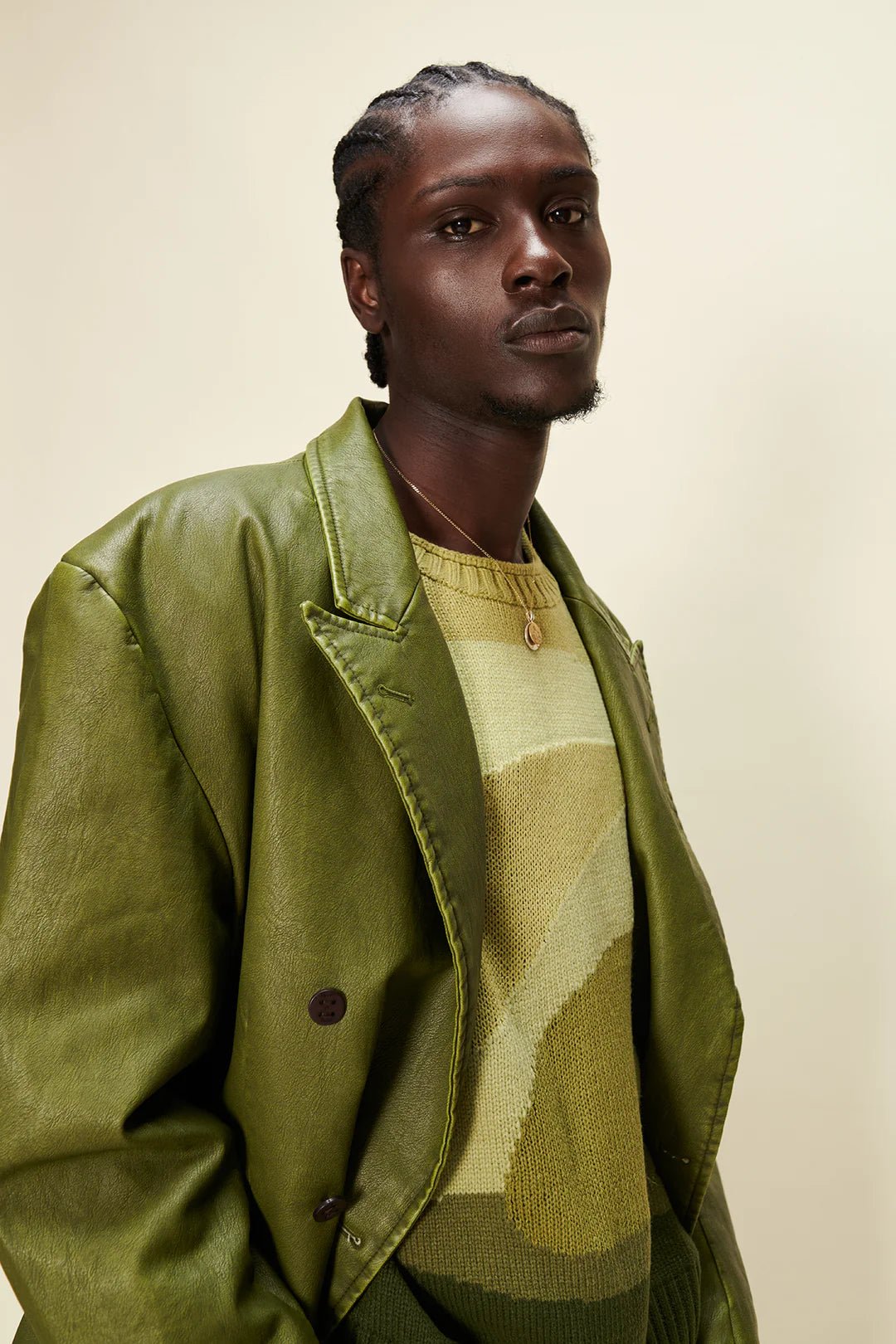 House of Sunny - Eden Landscape - Green-Pulls et Sweats-VOL2237