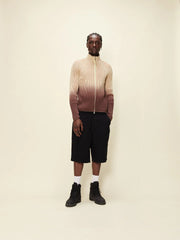 House of Sunny - Verona Ombre Knit - Shades of brown-Pulls et Sweats-VOL2206-1
