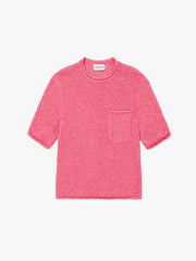 House Of Sunny - The Towelling Knit T-shirt - Azelea Pink-T-shirts-VOL21172