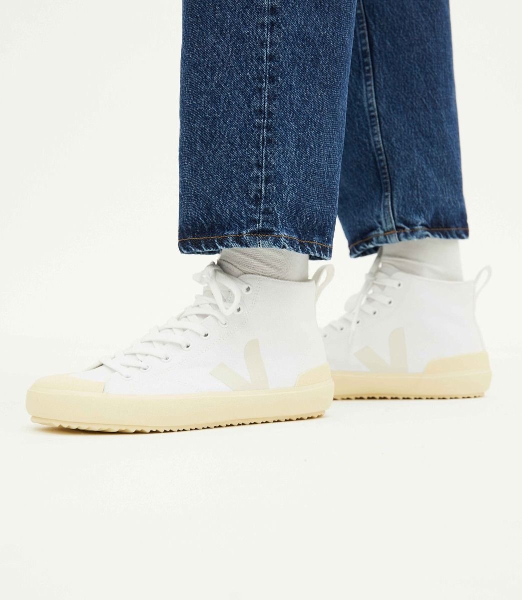 Veja - Nova HT Canvas White Butter Sole-Chaussures-NT012155