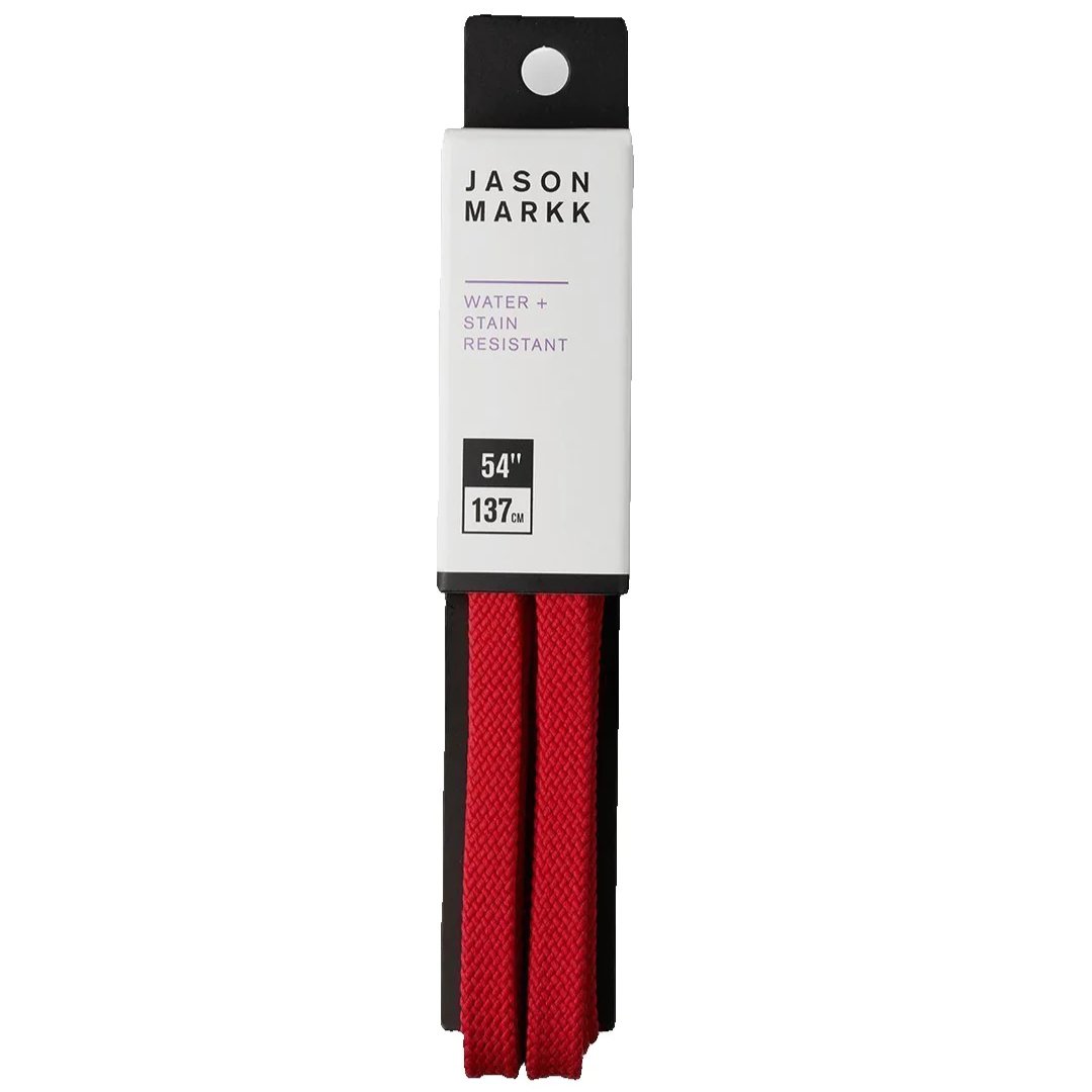 Jason Markk - Lacets Plats Rouges-Accessoires-