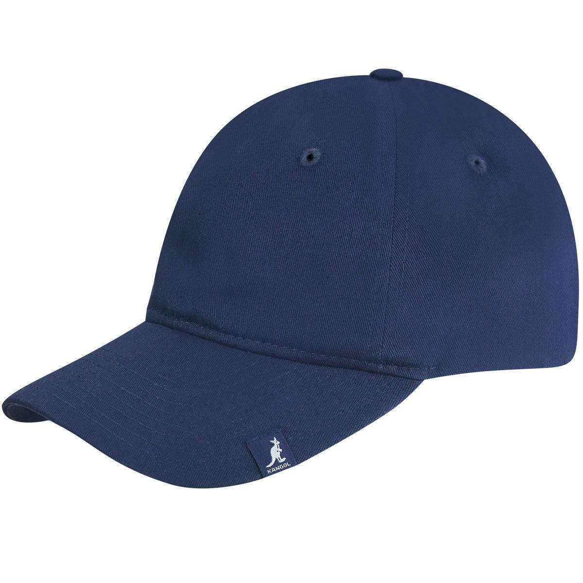 Kangol - Cotton Adjustable Baseball - Navy-Accessoires-