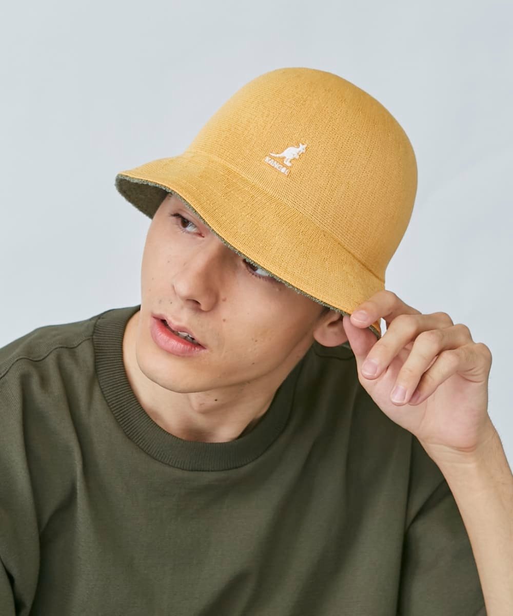 Kangol - Flip It Rev Casual - Oil Green/Warm Apric-Accessoires-K3555