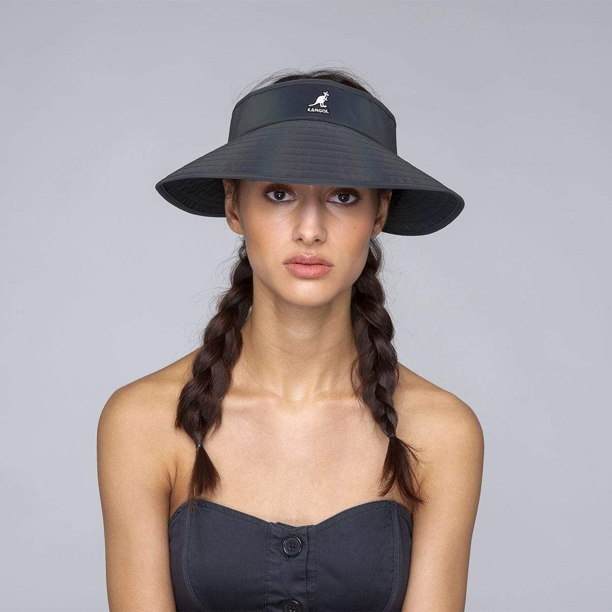 Kangol - Iridescent Visor - Ink-Accessoires-K5299