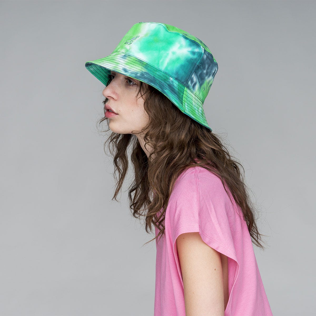 Kangol - Tie Dye Bucket - Blue / Green-Accessoires-K4359