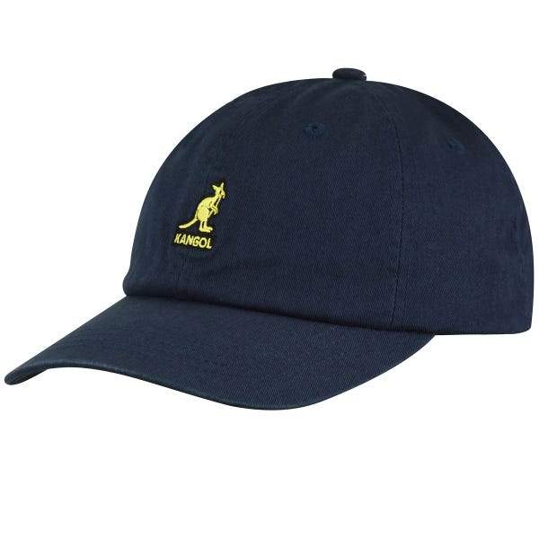 Kangol - Washed Baseball - Navy-Accessoires-K5165HT