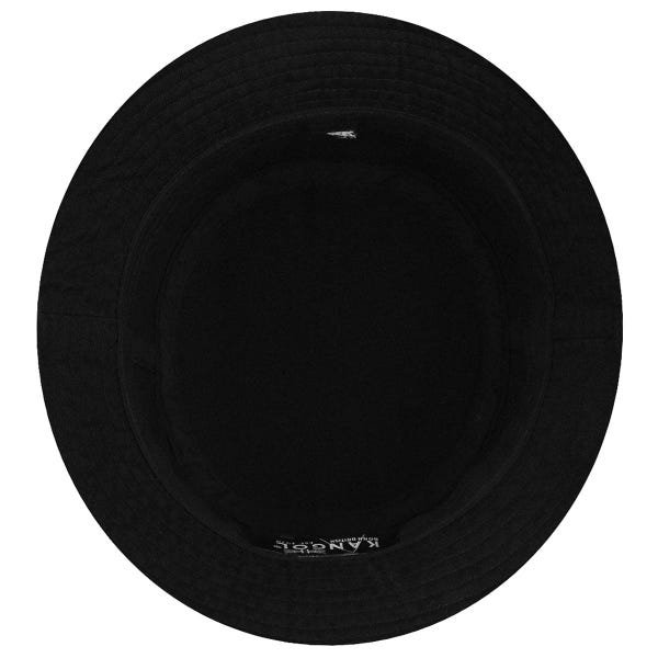 Kangol - Washed Bucket - Black-Accessoires-K4224HT