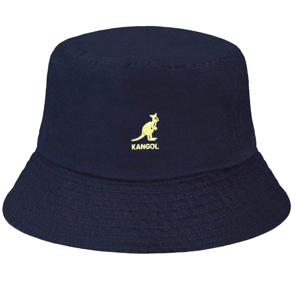 Kangol - Washed Bucket - Navy-Accessoires-K4224HT